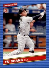 Yu Chang 2020 Donruss 1986 Retro #259 Cleveland Indians