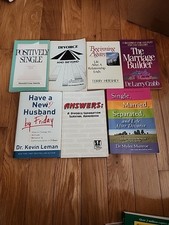 Divorce Self Help Books Lot of 7 Positively single Divorce beyond Begin Again