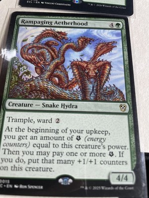 Magic: The Gathering (MTG) - DRC Rampaging Aetherhood R0015 NM