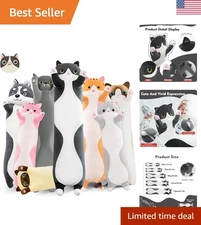 Soft Long Cat Plush Pillow, 19.6in - Ultimate Cuddle Companion for Everyone
