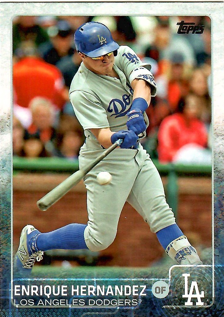 ENRIQUE HERNANDEZ 2015 Topps Update #US117 LOS ANGELES DODGERS NRMT