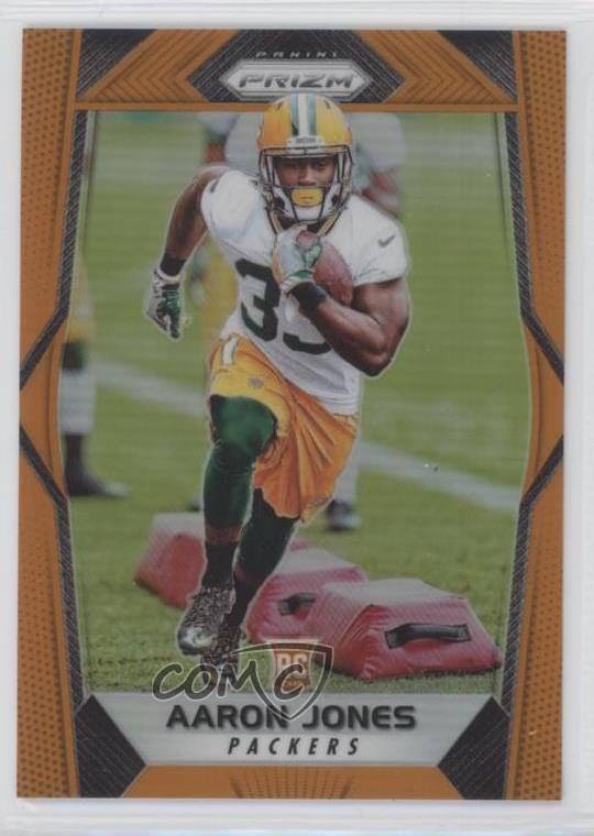 2017 Panini Prizm Rookies Orange Prizm 213/275 Aaron Jones #288 Rookie RC 06kc