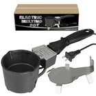Lead Melting Pot, 5 lbs Lead Melter with Long Handle & Pouring Spout, 750℉ Ma...
