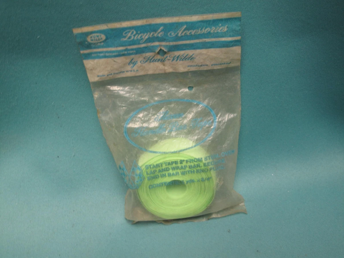 Coppia Tappi Terminali Manubrio Bici Hunt Wilde Vintage Bianchi – NOS Nuovi