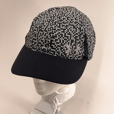 Under Armour black white small polkadot youth running cap