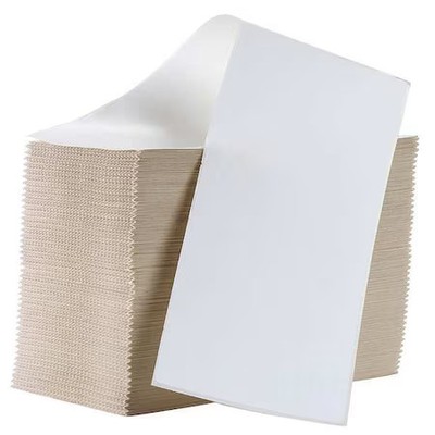 Printer Label, White, Labels/Roll: 1000, 22D102