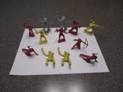VINTAGE MARX RIN TIN TIN FORT APACHE PLAYSET INDIANS 60MM
