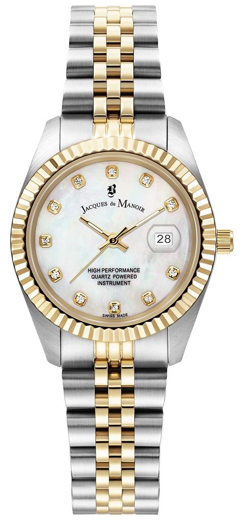 Jacques Du Manoir Women's Inspiration 31mm Mother Of Pearl Dial JWL01204 Watch