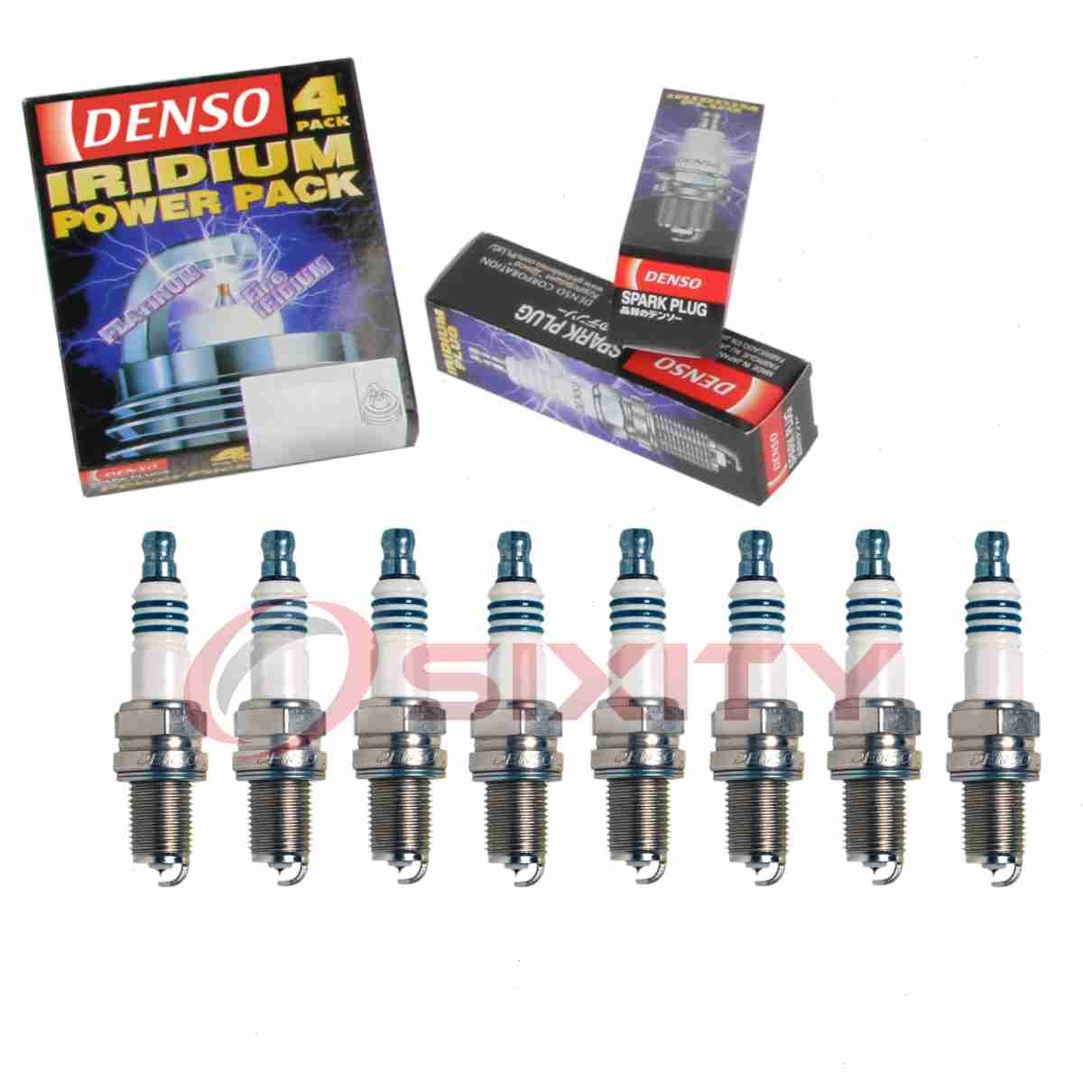 8 pc DENSO 5309 Iridium Power Spark Plugs for IXU24 6546 12 12 0 022 902 wx
