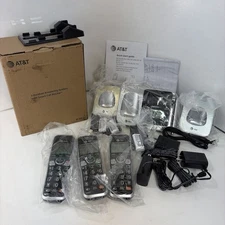 AT&T BL102-3 DECT6.0 3-Handset Cordless Answering System with Smart Call Blocker