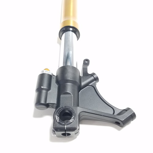 2014 08-16 YAMAHA YZF R6 OEM LEFT FRONT FORK SHOCK SUSPENSION BENT - Picture 13 of 18