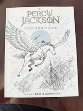 The Percy Jackson Coloring Book  from  Disney --  NEW -- Rare collectible