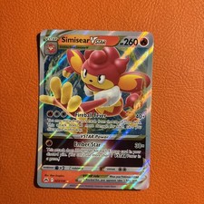 Pokémon TCG Simisear Vstar #23 Crown Zenith Ultra Rare Mint