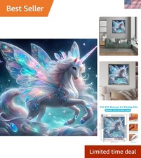 Unicorn Diamond Art Kits for Adults-5D Diamond Painting Kits for Beginners, D...