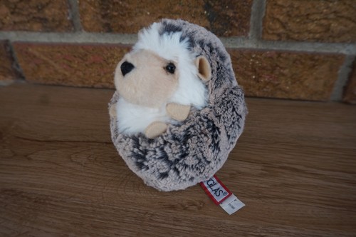 Plush DOUGLAS Small Lil Baby HEDGEHOG Stuffed Animal Doll Cuddle Toy Soft Brown