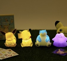 Official Korea Pokemon LED Mini Mood Lamp Night Light Snorlax Pikachu Bedside