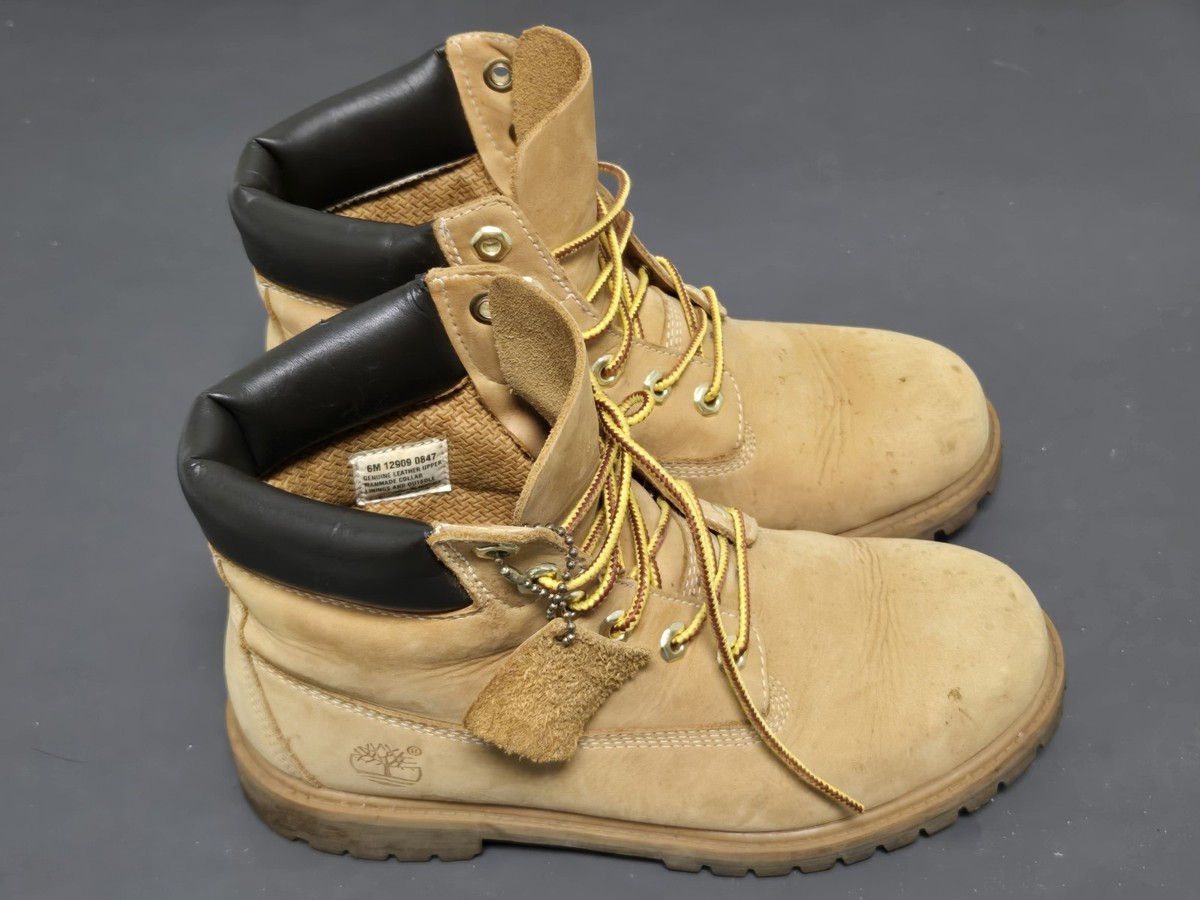 Timberland 12909 Classic 6 Inch Premium Boots Size 6M Brown