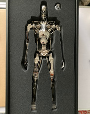 Hot Toys The Terminator Endoskeleton QS002 1:4 personaggio in metallo pressofuso DANNEGGIATO