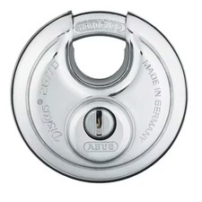 Abus 26/70 Ka Padlock, Keyed Alike, Partially Hidden Shackle, Disc Stainless