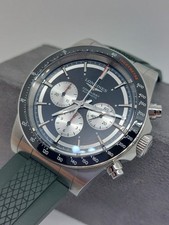 LONGINES CONQUEST AUTOMATIC CHRONOGRAPH REVERSE PANDA CERAMIC LIKE NEW FULL SET