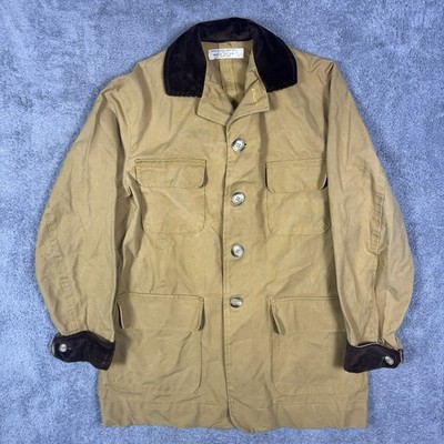 River Junction Trade Co. Jacket Mens S/M Chore Coat Field Barn Canvas Corduroy