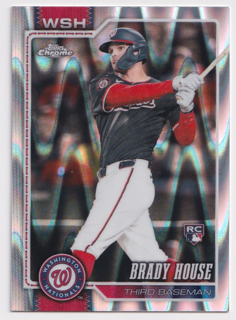 2026 Topps Chrome RayWave Refractor Brady House RC #189