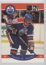 1990-91 Pro Set Charlie Huddy #85 i3a