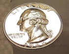 1960 Gem CAMEO Proof Quarter 90% SILVER EYE CANDY Blazing  Surfaces #429