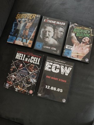 WWE DVD Sammlung - Hell In A Cell, ECW One Night Stand & PPV's