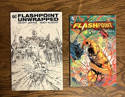 Flashpoint Bundle Unwrapped 2018 DC Comics HC  & The World Of Flashpoint ton DCU