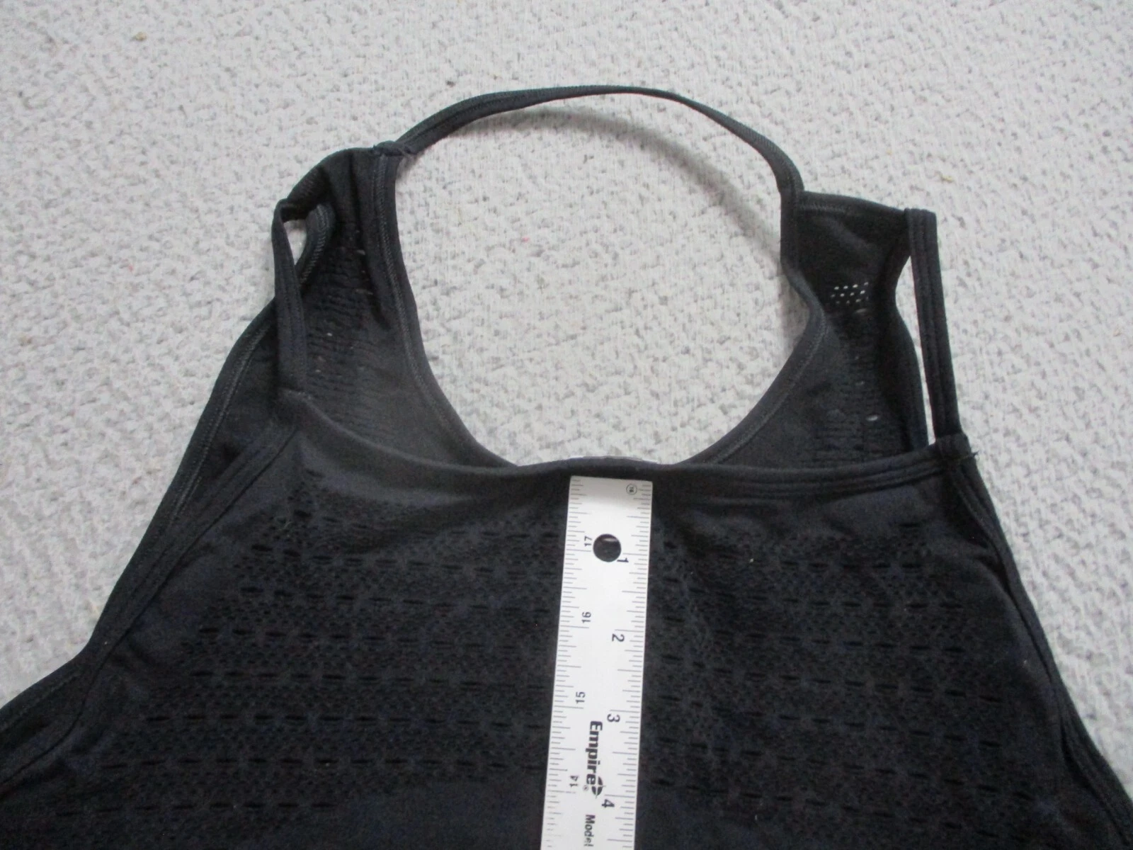 gymshark tank top gym workout train lifting stretch shirt