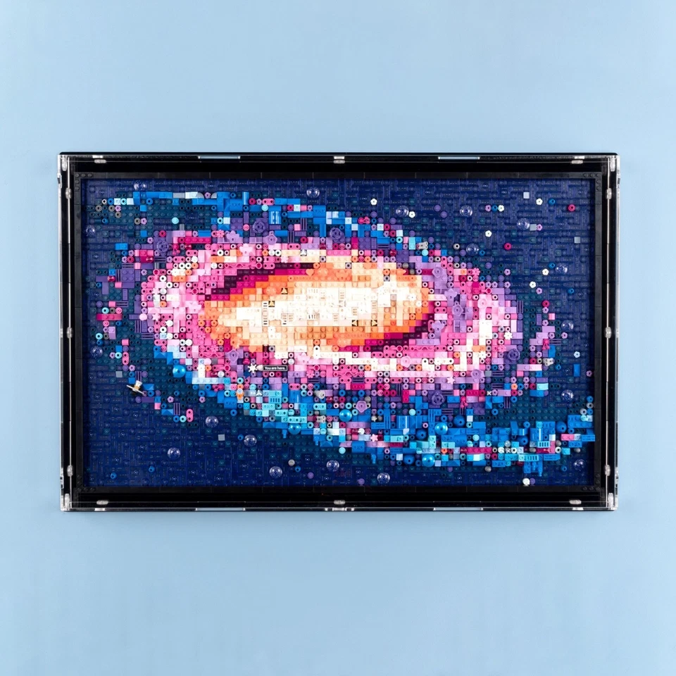 Acryl Wandvitrine für Lego 31212 Die Milchstraßen-Galaxie - Bild 2 von 3