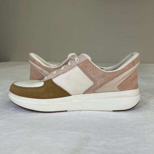 Women's Kizik Brisbane Sneaker Shoes WHERAL070-01D Pink Brown Ivory 10.5 Charity - Picture 7 of 13
