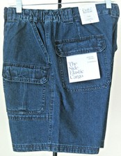 Mens Croft \u0026 Barrow Denim Cargo Shorts 