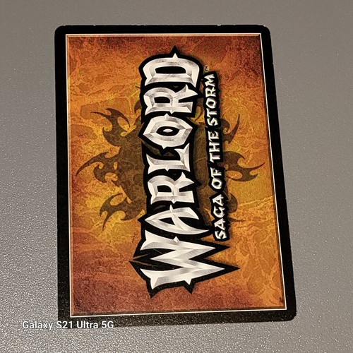 Warlord Saga of the Storm CCG Build Your Deck Singles  Game Your Way! - Picture 46 of 255