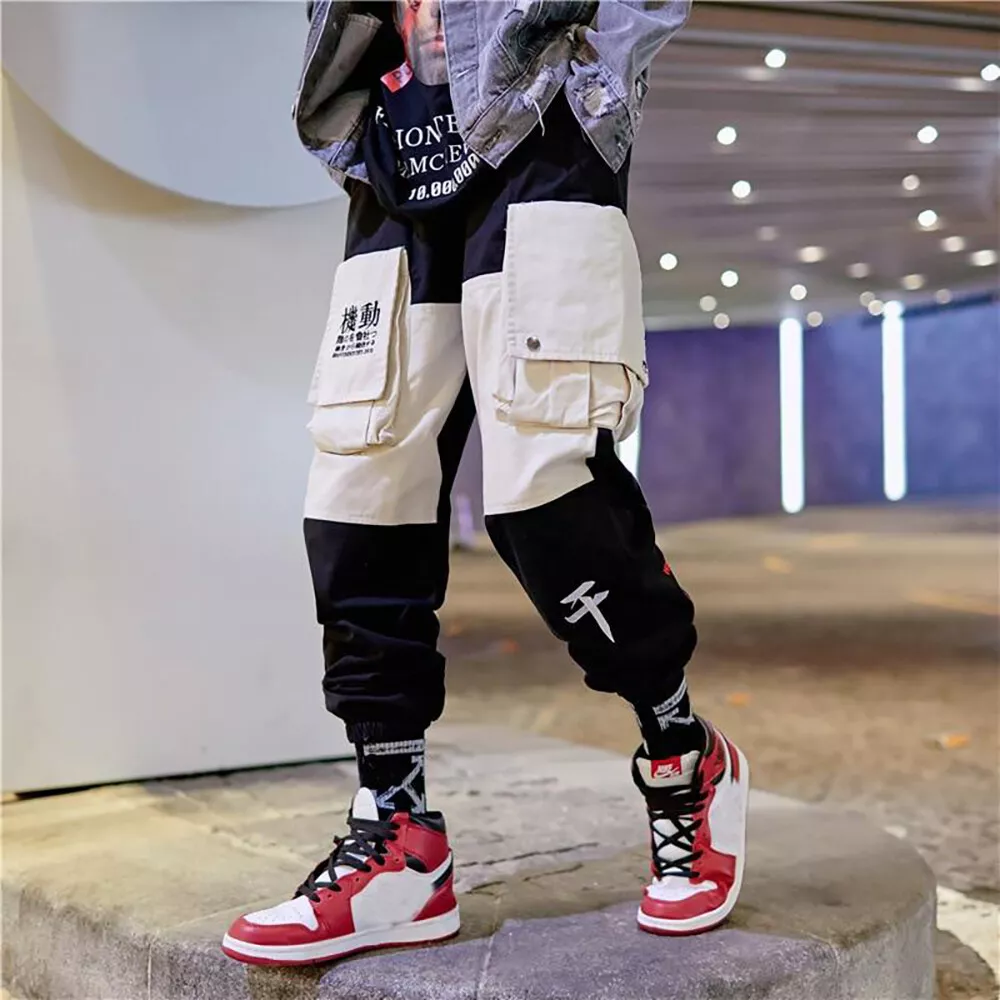 MFCT Japanese Streetwear Kanji Joggers Harajuku Fit Urban Jogger Pants | eBay