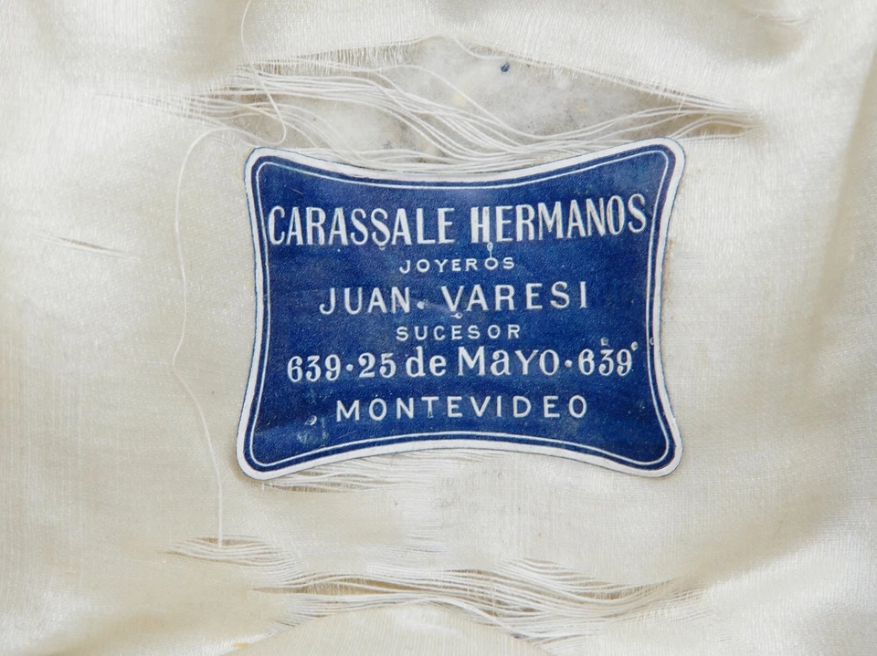 Raro CHRISTOFLE Plato de Plata Francés Jigger Cup con Estuche Original Temprano Caja PARÍS Foto 4 de 4