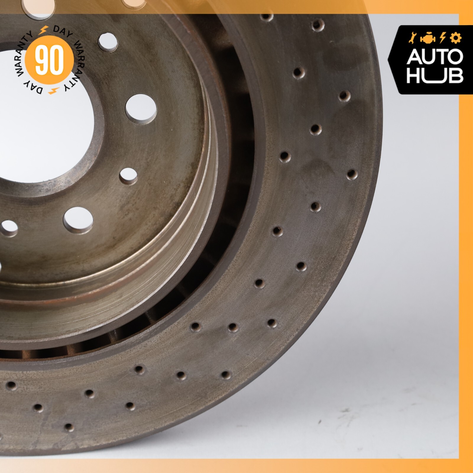 Maserati GranTurismo M145 Rear Brake Rotors Disc Left & Right Set OEM 8k Miles