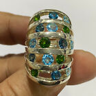 Qvc Franco P Sterling Memories 4.05 cttw Gemstone Ring $1312