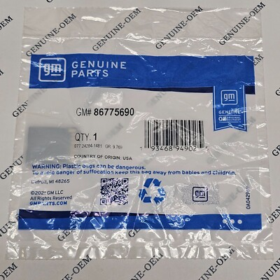 #ad GM GPS Navigation Data SD F Card North America 86775690 OEM Sealed $149.00