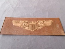USAF US Army Airforce  A2 G1 B-17 P-51 Patch Leather Jacket Pilot Wings WW2 #B17