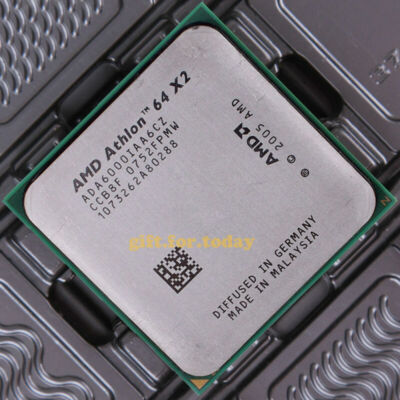 Original AMD Athlon 64 X2 6000+ 3 GHz ADX6000IAA6CZ Dual-Core Processor CPU
