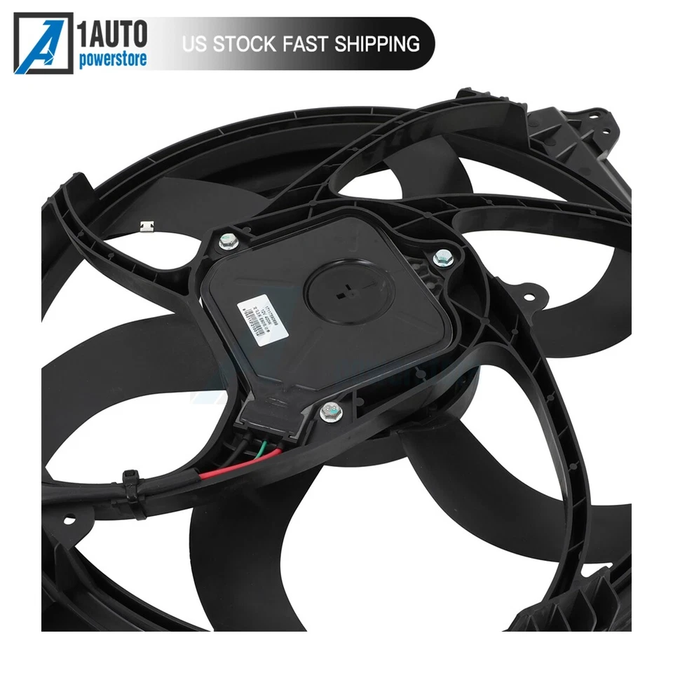 Conjunto de ventilador de refrigeración de radiador eléctrico para BMW 125i 325i 328i Z4 330xi 2005-2013 Foto 4 de 4