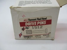 ITW Ramset / Red Head Drive Pins # 1512 Box of 90 Free Shipping