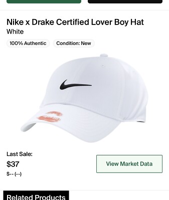 【新品】Nike Drake Certified Lover Boy Hat CLB Hat - Certified Lover Boy + Nike Ball Cap – The Official