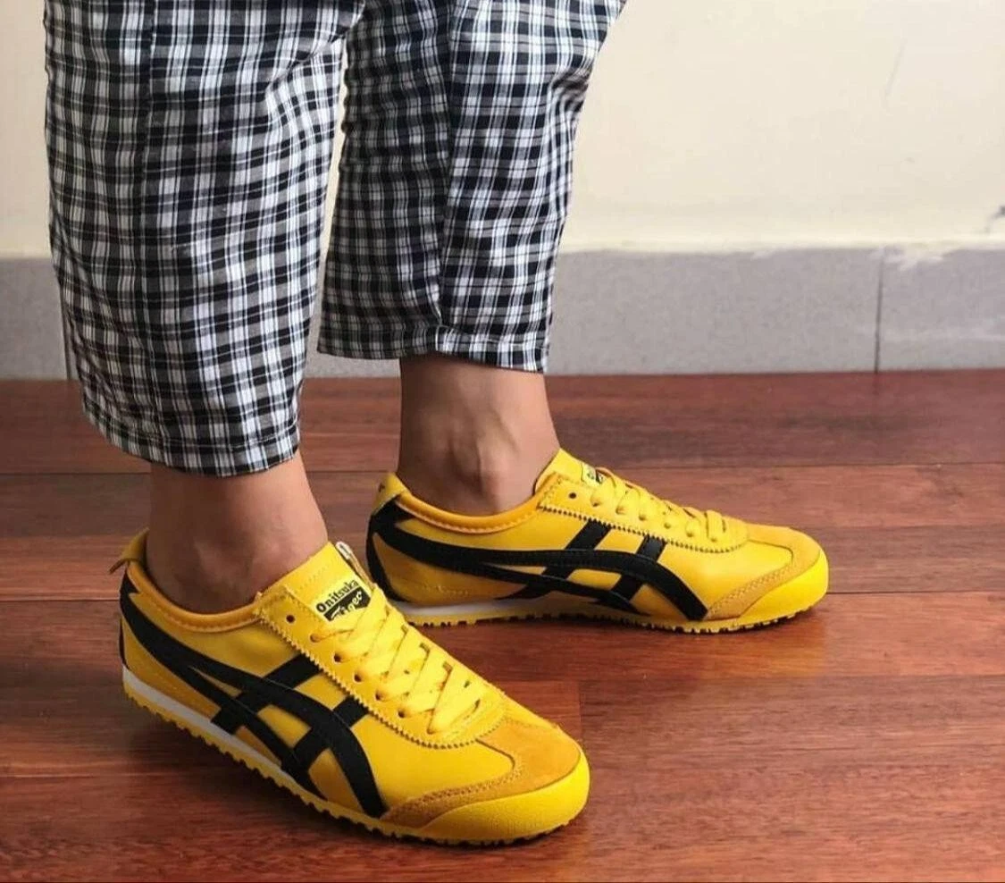 Asics tiger yellow top