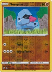 Nosepass 096/192 Rebel Clash Common Reverse Holo
