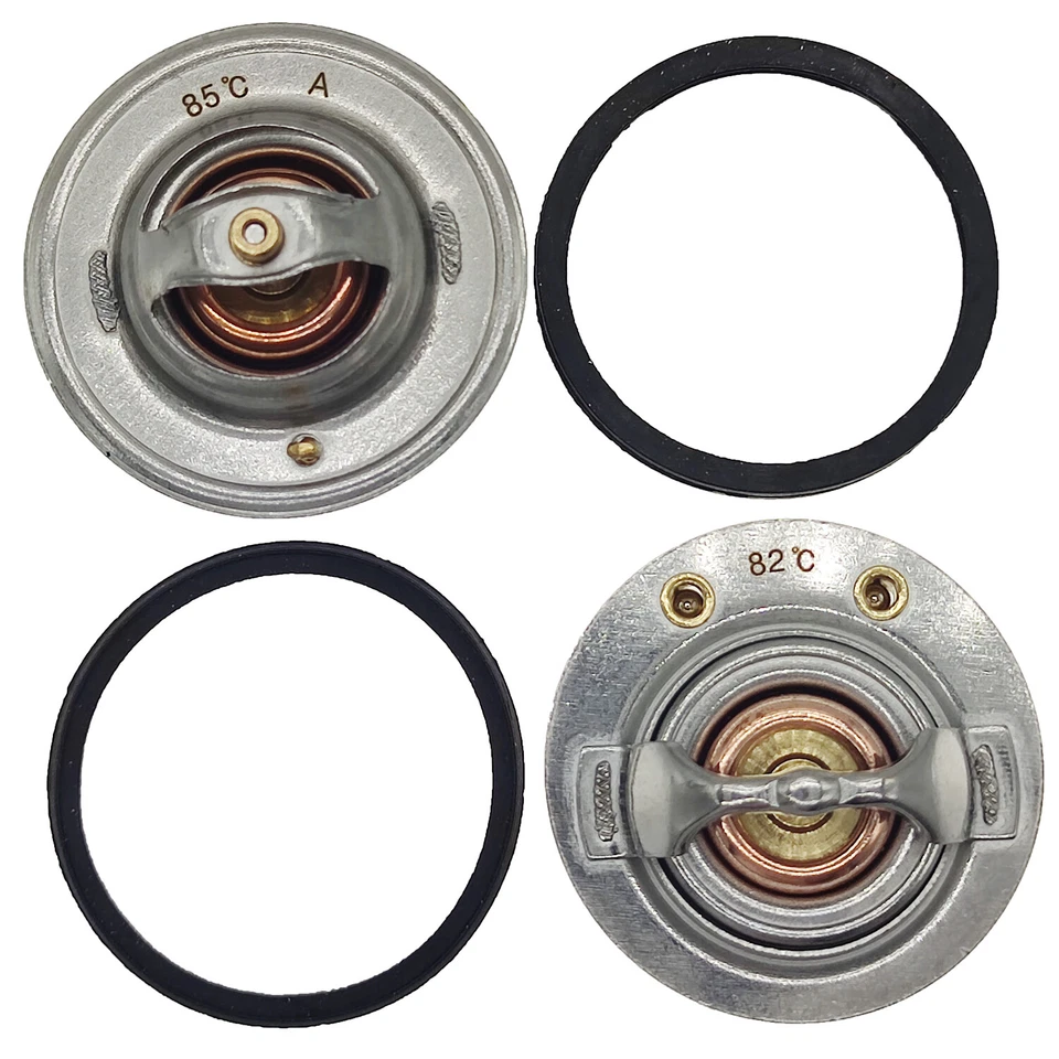 185°F & 180°F Thermostat Front & Rear Kit Pair for GM Pickup Duramax GMC 6.6L - Изображение 4 из 4