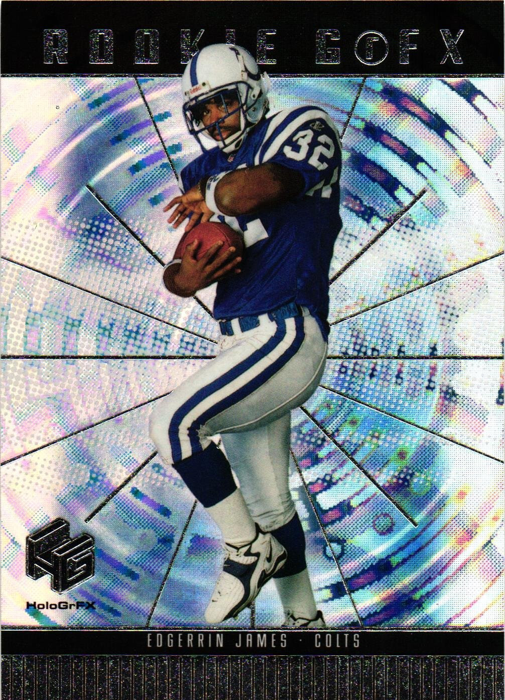1999 Upper Deck HoloGrFX #64 Edgerrin James RC