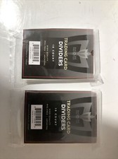 2 Packs (20) Max Pro Brand Trading Card Divid...